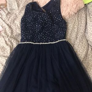 Speechless navy blue dress